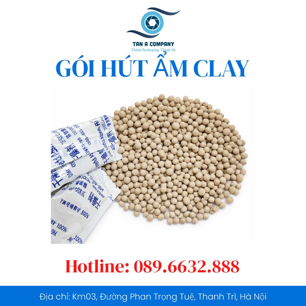 Gói Hút Ẩm Clay